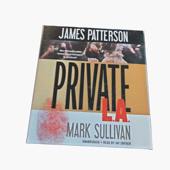Private L A Mark Sullivan James Patterson Audio Book CD Jay Snyder Mystery NYPD - Picture 2 of 3